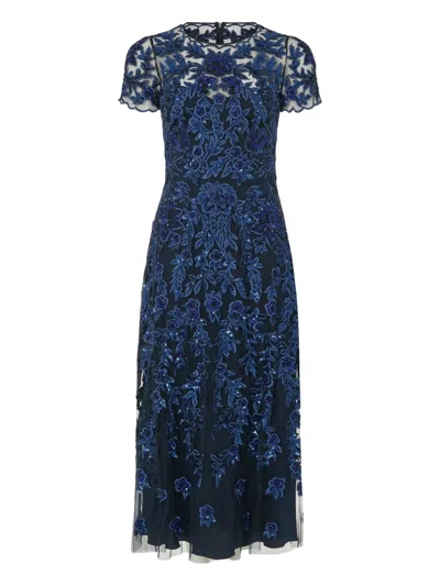 Temperley London Genevieve Dress In Blue