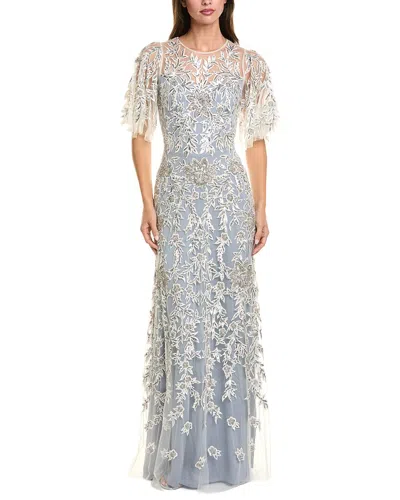 Temperley London Genevieve Gown In Grey