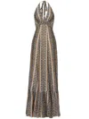 Temperley London Gia Maxi Dress In Blue