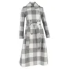 Temperley London Halcyon Belted Long Coat In Multicolor Wool In Multi