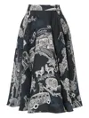 Temperley London Rock In A-linie In Blue