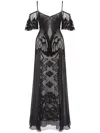 Temperley London Inez Maxi Dress In Black