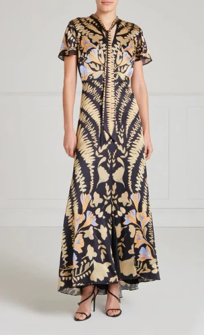Temperley London Ivy Gown In Multi