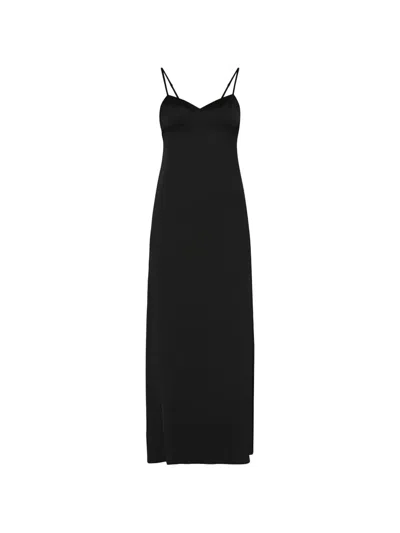 Temperley London Jada Sleeveless Maxi Dress In Black