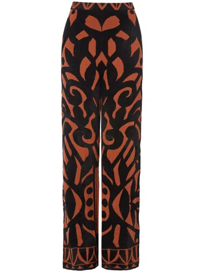 Temperley London Jani Trousers In Brown