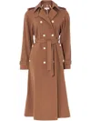 Temperley London Javier Trenchcoat In Braun