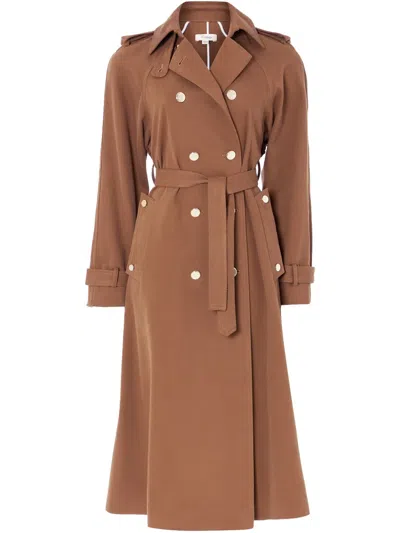 Temperley London Javier Trenchcoat In Braun