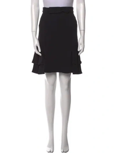 Pre-owned Temperley London Knee-length Skirt In Black