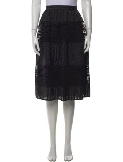 Pre-owned Temperley London Knee-length Skirt In Black