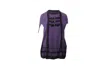 Temperley London Knitted Cape In Purple Cotton In Purple