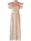 Temperley London Larisa Cocktail Midi Dress In 粉色