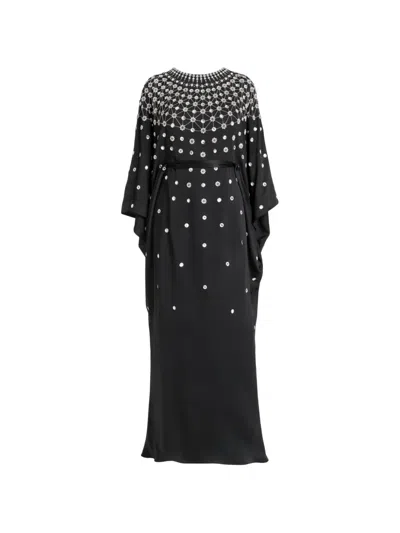 Temperley London Layla Maxi Dress In Black