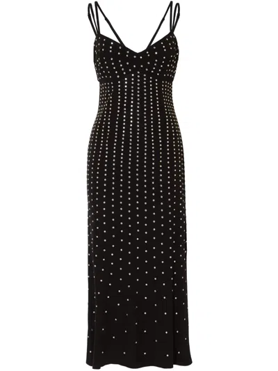Temperley London Loretta Slip Dress In Black