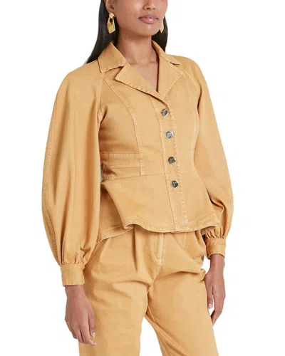 Temperley London Maye Corset Jacket In Neutral