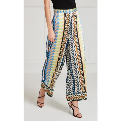 Temperley London Meryl Palazzo Trousers In Multi