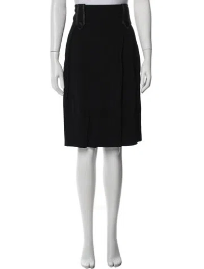 Pre-owned Temperley London Midi Length Skirt W/ Tags In Black/blue