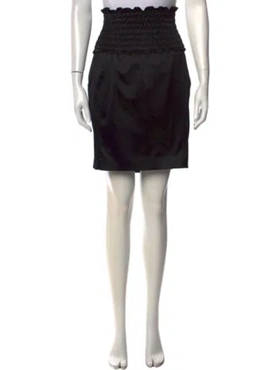 Pre-owned Temperley London Mini Skirt In Black