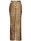 Temperley London Nemera Flared Trousers In Neutrals