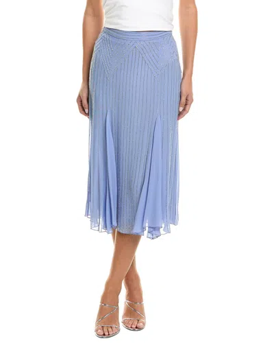 Temperley London Neptune Skirt In Blue