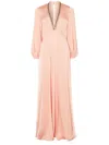 Temperley London Nina Maxi Dress In Pink