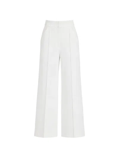 Temperley London Nyx Side-stripe Trousers In White