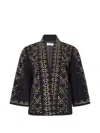 Temperley London Oberon Stud-embellished Jacket In Black