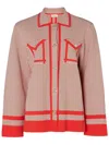 Temperley London Orelie Jacket In Neutrals