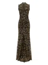 Temperley London Orris Sleeveless Gown In Black
