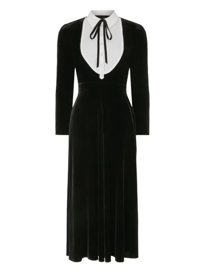 Temperley London Pompidou Dress In Black