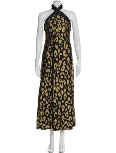 Pre-owned Temperley London Printed Long Dress