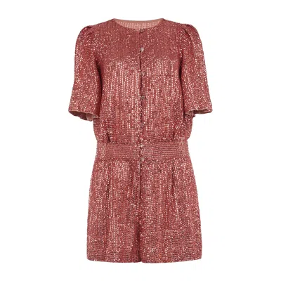 Temperley London Romper In Brown