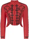 Temperley London Salerno Jacket In Red