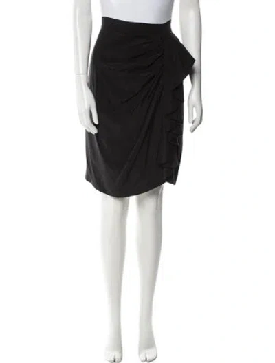 Pre-owned Temperley London Silk Knee-length Skirt In Blue