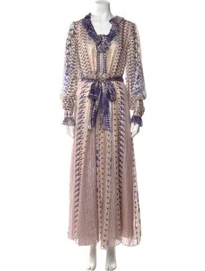 Pre-owned Temperley London Silk Long Dress