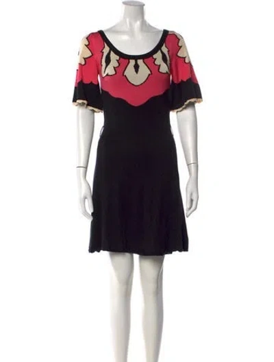 Pre-owned Temperley London Silk Mini Dress W/ Tags In Black