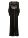 Temperley London Sofia Gown Dress In Black