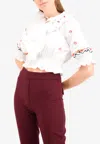 Temperley London Spell Bound Top In White