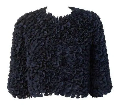 Pre-owned Temperley London Temperley Flora Embr Jacket In Black