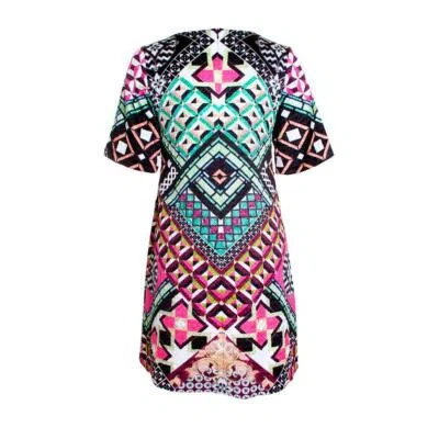 Pre-owned Temperley London Temperley Miri Dress In Multicolor