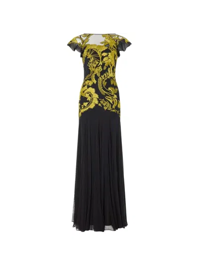 Temperley London Thisbe Gown In Black