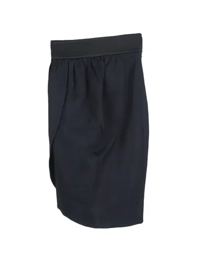 Pre-owned Temperley London Tulip-shape Pencil Skirt In Blue