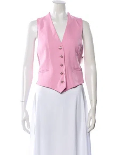 Pre-owned Temperley London Vest W/ Tags In Pink