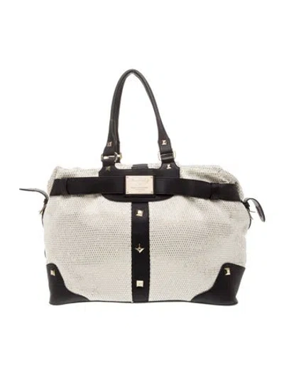 Pre-owned Temperley London Weekender Bag In Neutral