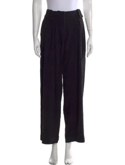 Pre-owned Temperley London Wide Leg Pants In Black
