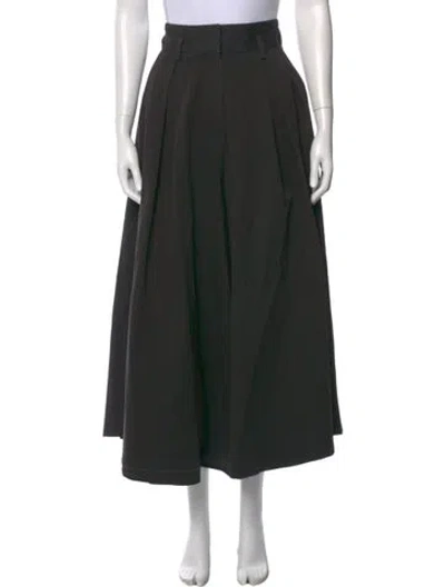 Pre-owned Temperley London Wide Leg Pants In Black
