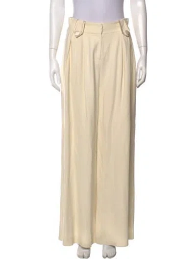 Pre-owned Temperley London Wide Leg Pants In Neutral
