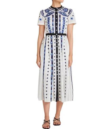 Temperley London Edith Shirt Dress In Multi