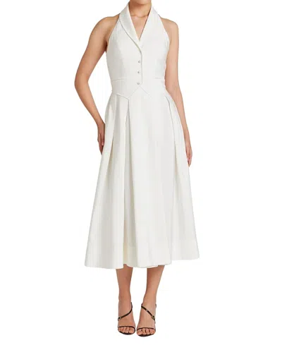 Temperley London Women's Elodie Halter Dress In White