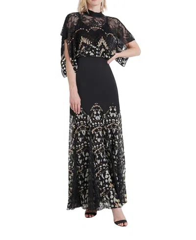 Temperley London Emperor Maxi Dress In Black