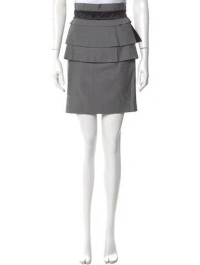 Pre-owned Temperley London Wool Knee-length Skirt In Multi
